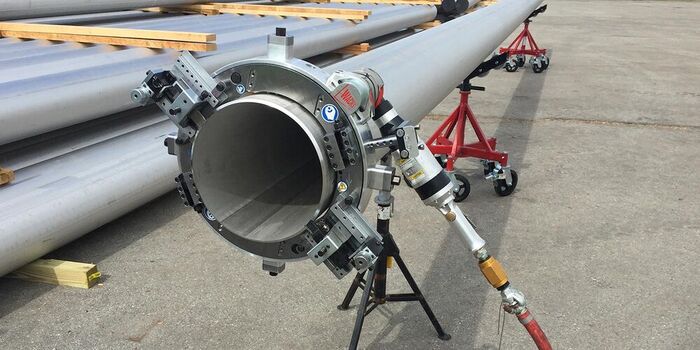 Pipe Cutting Machine with Split Frame Pipe Cutting Machine with Split Frame